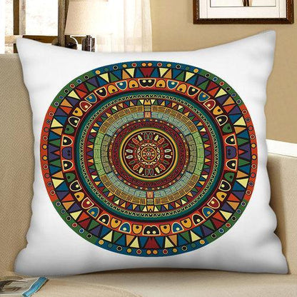 Tibetan Ethnic Style Thangka Cushion Pillow