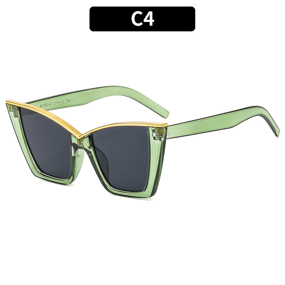 Trendy Cat Eye Sunglasses Stylish UV400 Protection