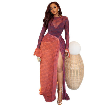 Casual Summer Slim Fit Dress With Asymmetrical Hem