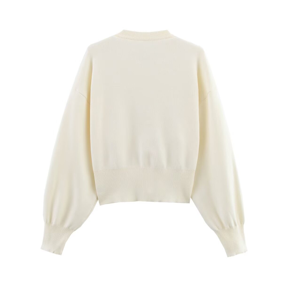 2-Piece Outfits Knit Crop Sweater Mini Skirt Set