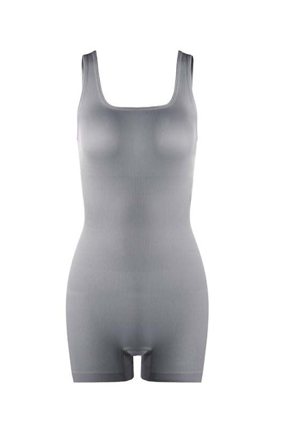 Seamless High-Waisted Bodysuit For Curvy Women