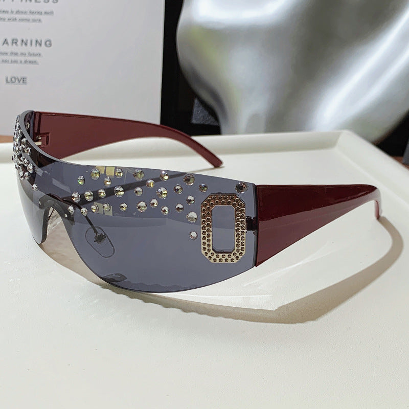 Trendy Stylish Oversized Round Frame Sunglasses for Women