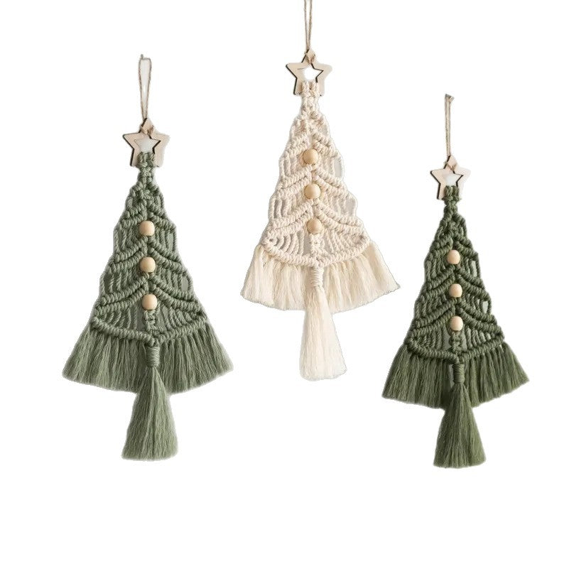 Simple Handmade Christmas Tree Hanging Ornament