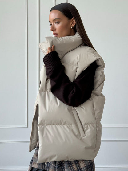 Cotton Padded Vest Jacket Casual Sportswear