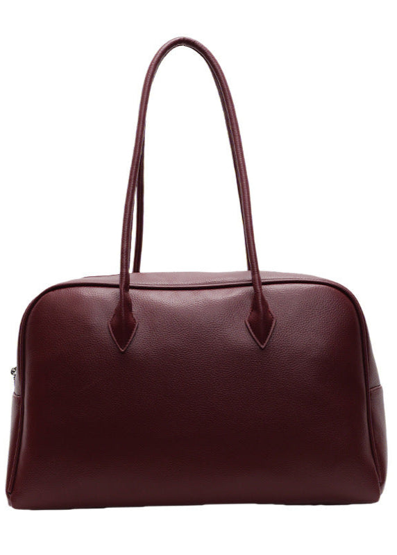 Structured Shoulder Bag Premium PU Leather