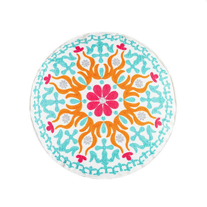 New Exotic Moroccan Style Cushion Cover Famous Family Style Round Cushion Cover Famous Hotel Model Room Pillow Cover