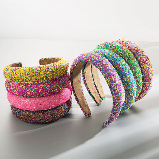 Fashionable Wide Band Headband for Women - Sponge Material