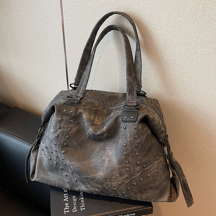 Brown Leather Tote Bag