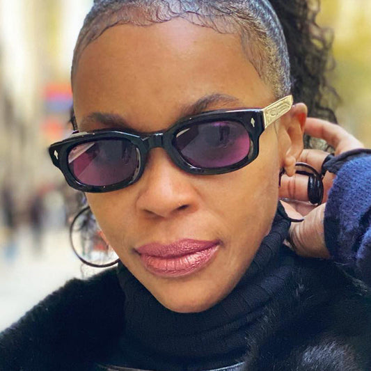 Retro Square Sunglasses Stylish Outdoor UV400 Eyewear