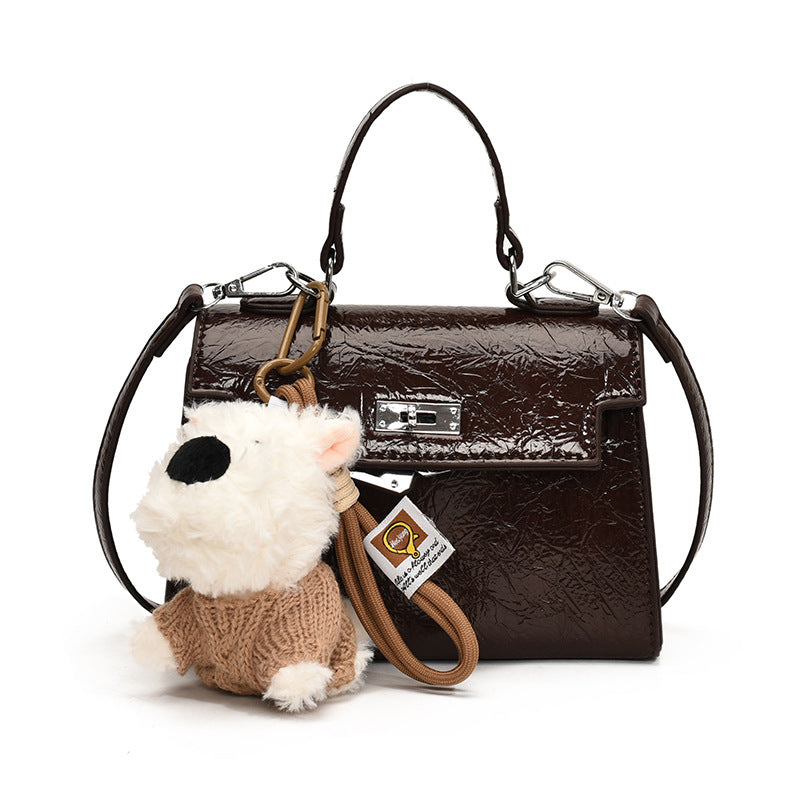 Chic Retro Mini Kelly Bag for Women