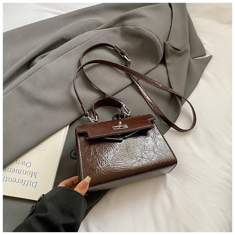 Chic Retro Mini Kelly Bag for Women