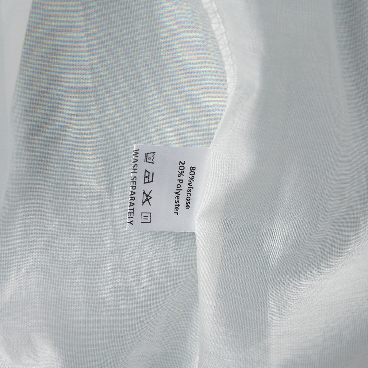 Elegant Lantern Sleeve Viscose Blouse Casual Top
