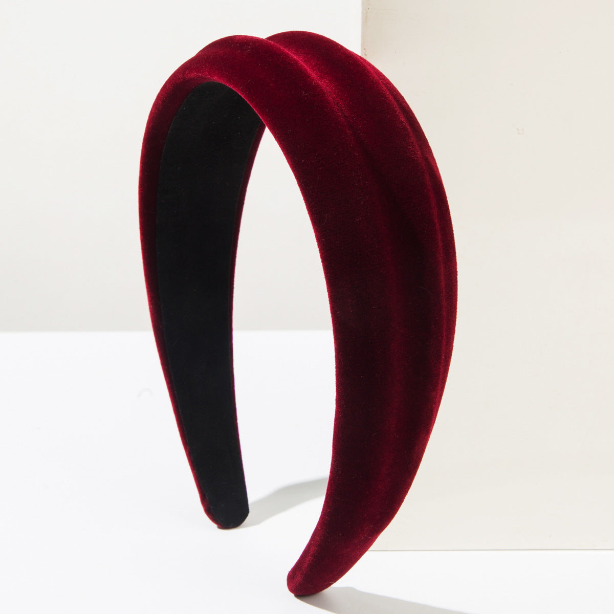 Stylish Velvet Headband with Unique Textured Design