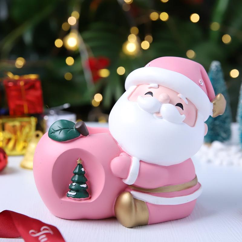 Christmas Star Lights Small Night Lights Decorations Scene Layout Luminous Decorations Santa Claus Gifts Snowman Gifts