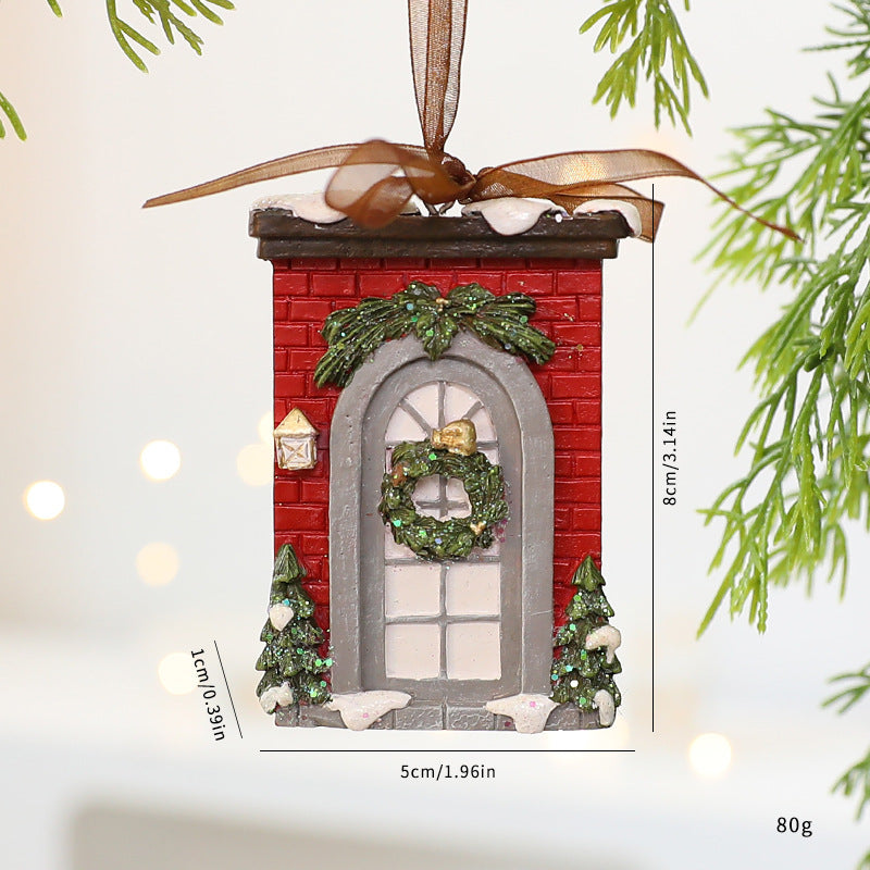 Colorful Christmas Tree Hanging Ornament