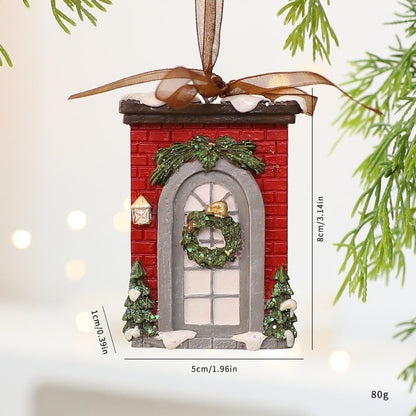 Colorful Christmas Tree Hanging Ornament
