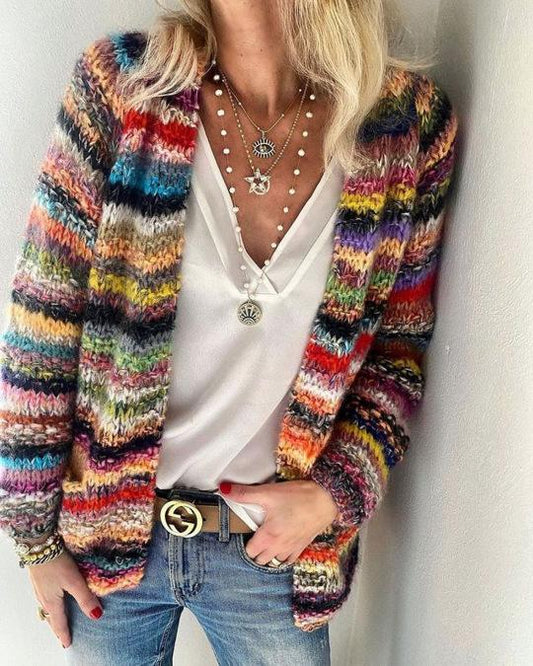 Sweater Knitted Cardigan Thin Coat Loose Coat Women