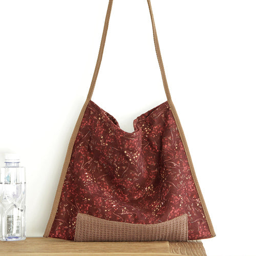 Cloth Bag Ethnic Style Women'S Bag Commuting One-Shoulder Canvas Bag Vintage Chinese Style Cloth Bag Bag Woman
