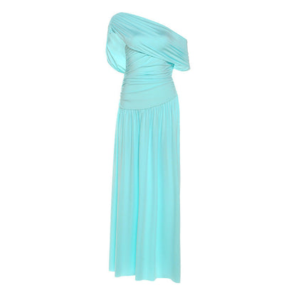 Elegant Off-Shoulder Long Dress For Women