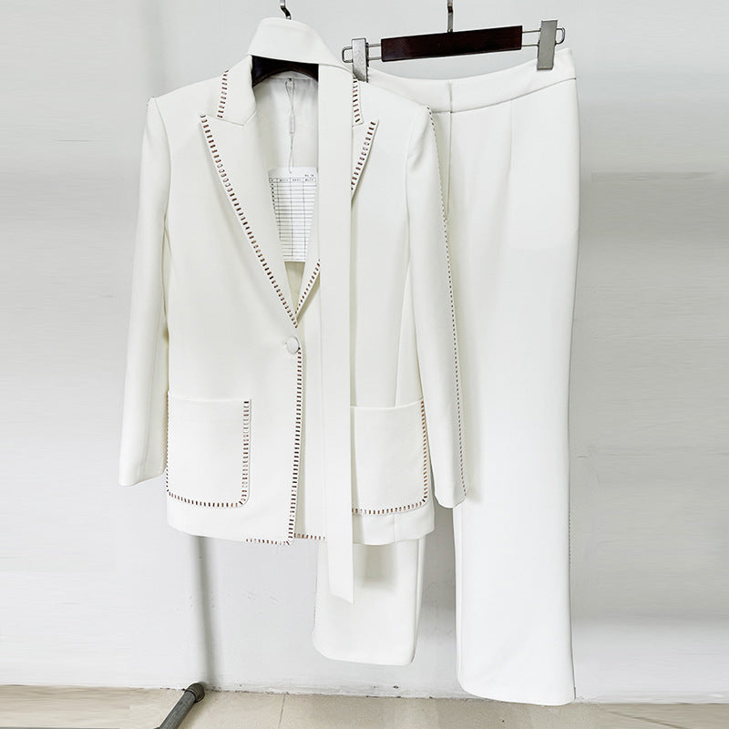 Casual Jacket With Pants Set