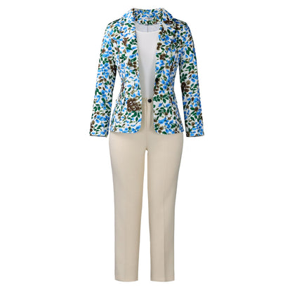 Trendy Tailored Blazer And Pants Set