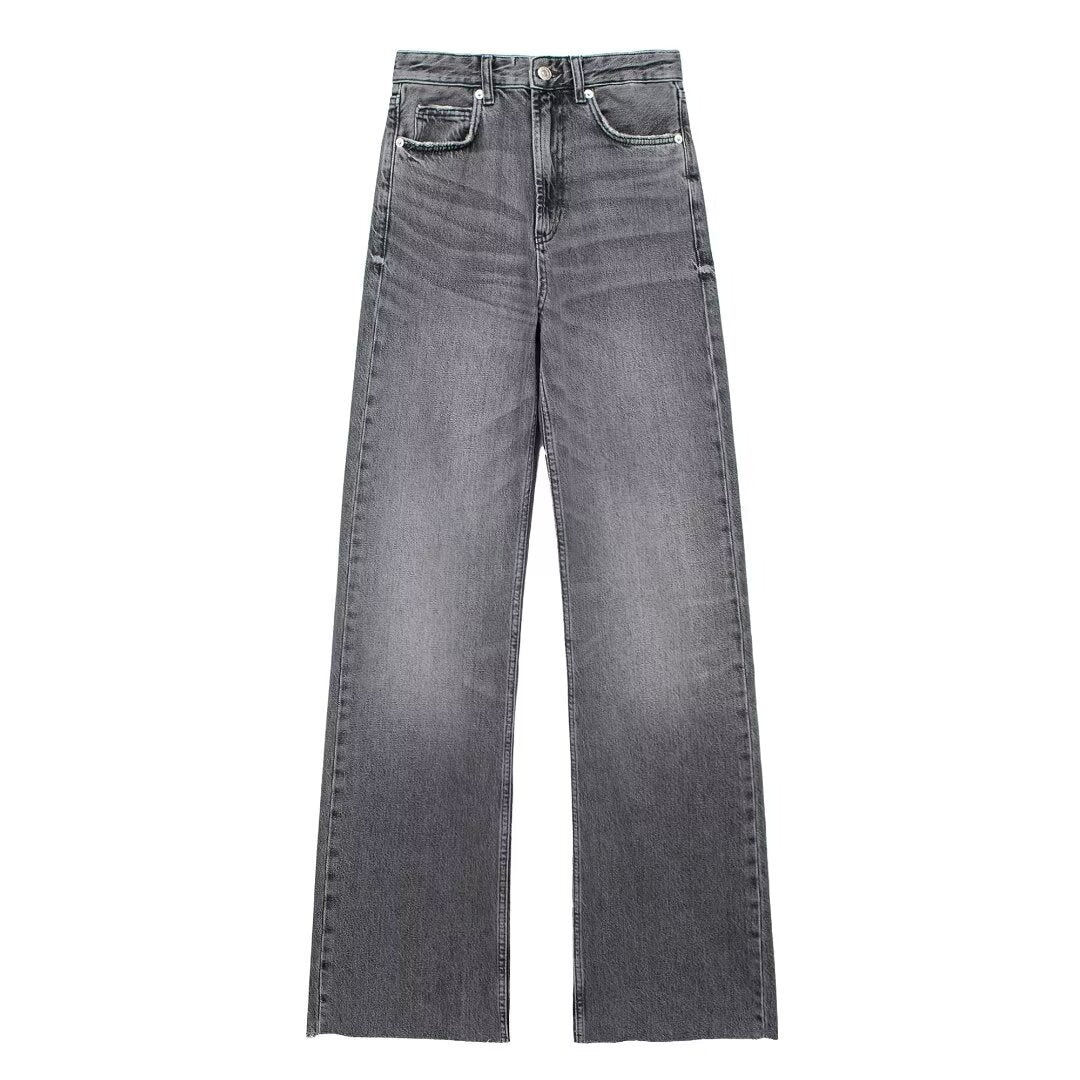 Vintage High Waist Wide Leg Jeans