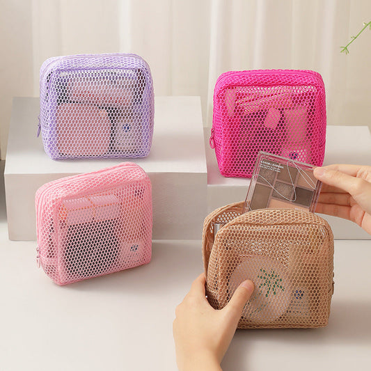 Simple Candy Color Mini Make Up Bag