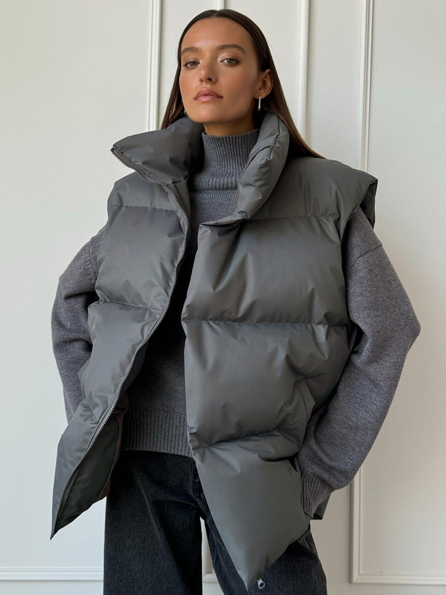 Cotton Padded Vest Jacket Casual Sportswear