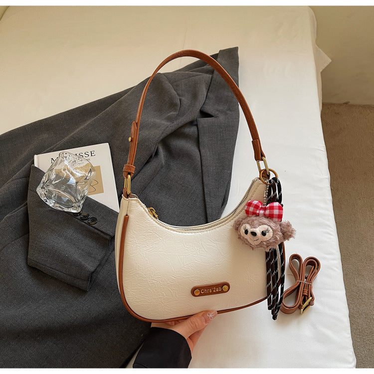 Trendy Casual PU Shoulder Bag for Women