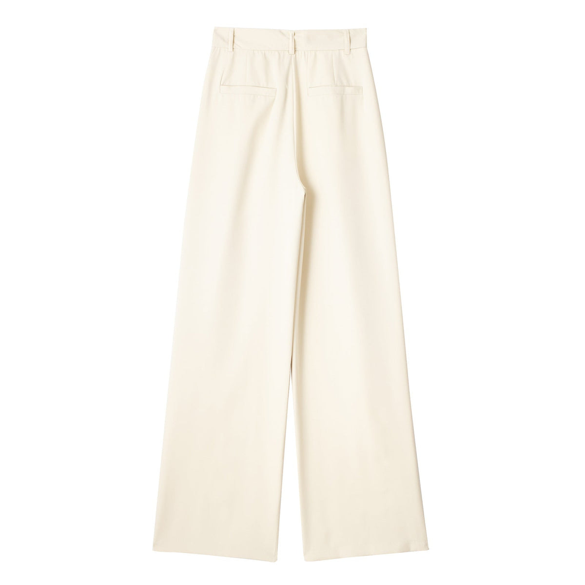 Casual High Waisted Pleated Loose Dress Pants