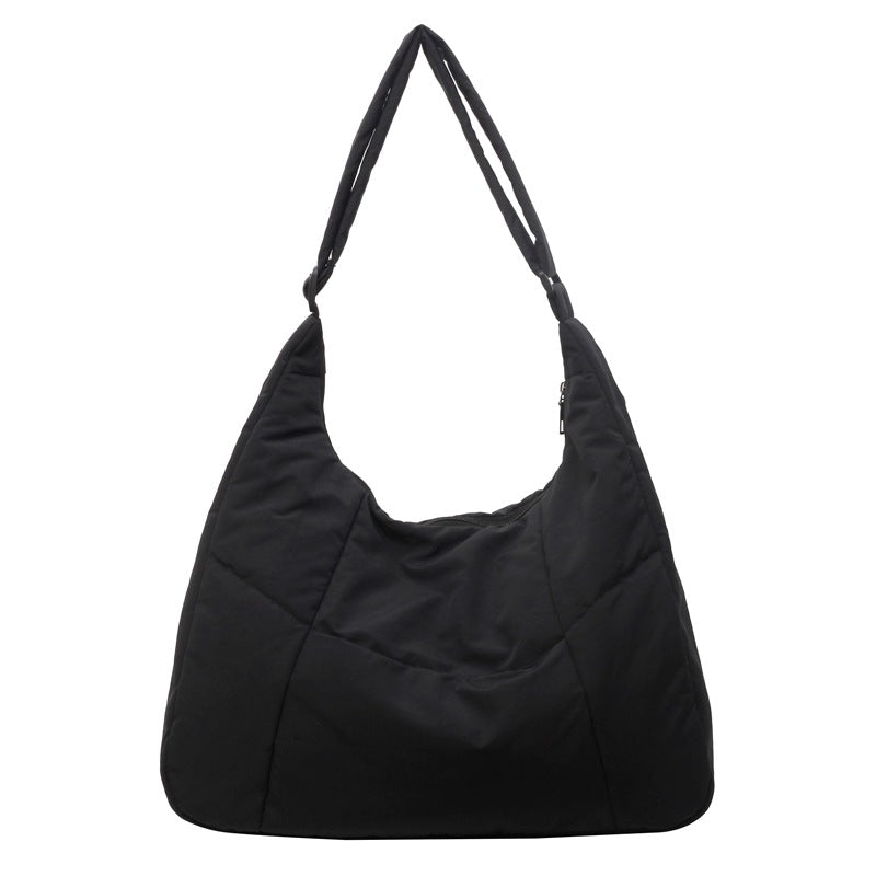 Casual Nylon Tote Quilted Crossbody Bag