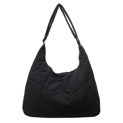Casual Nylon Tote Quilted Crossbody Bag