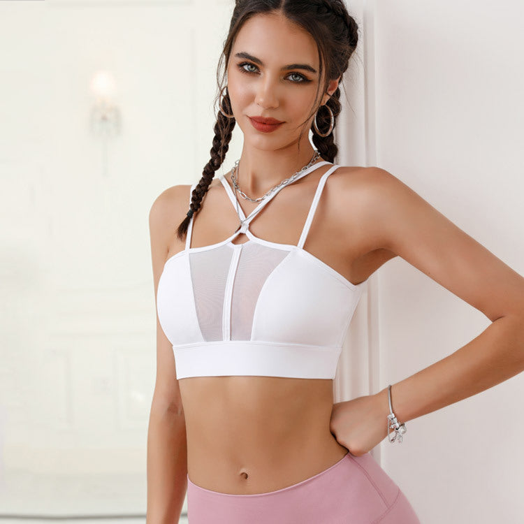 Sexy Shockproof Sports Bra With Beautiful Back