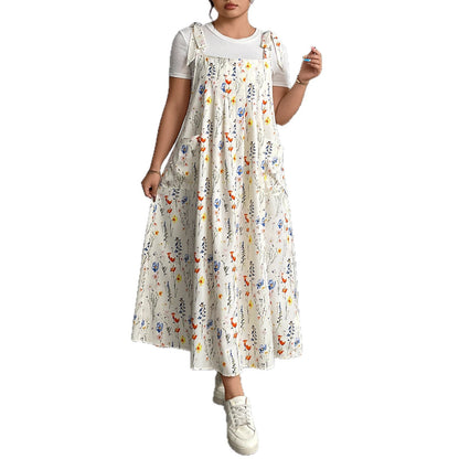 Plus Size Elegant Maxi Dress With Relaxed Fit