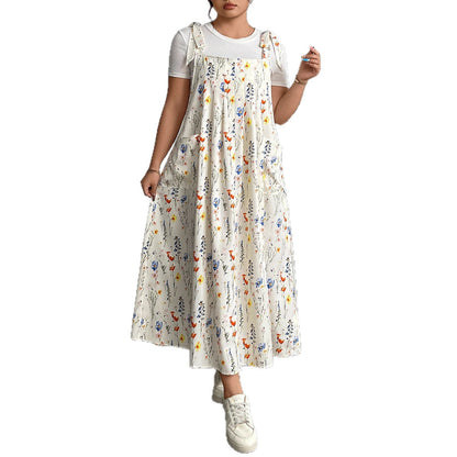 Plus Size Elegant Maxi Dress With Relaxed Fit