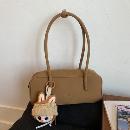 Vintage Faux Suede Large Capacity Tote Bag for Women