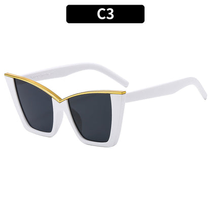 Trendy Cat Eye Sunglasses Stylish UV400 Protection