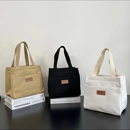 Minimalist Canvas Tote Bag Casual & Stylish