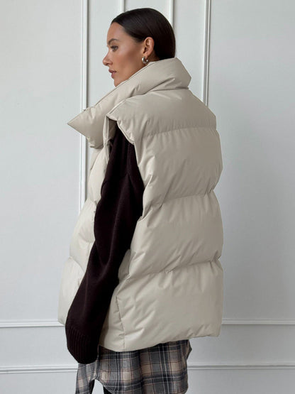 Cotton Padded Vest Jacket Casual Sportswear