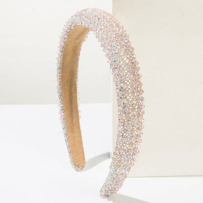 Fashionable Crystal Headband Elegant Accessory for Women