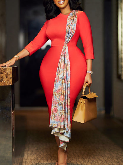 Elegant Pencil Skirt Dress For Women