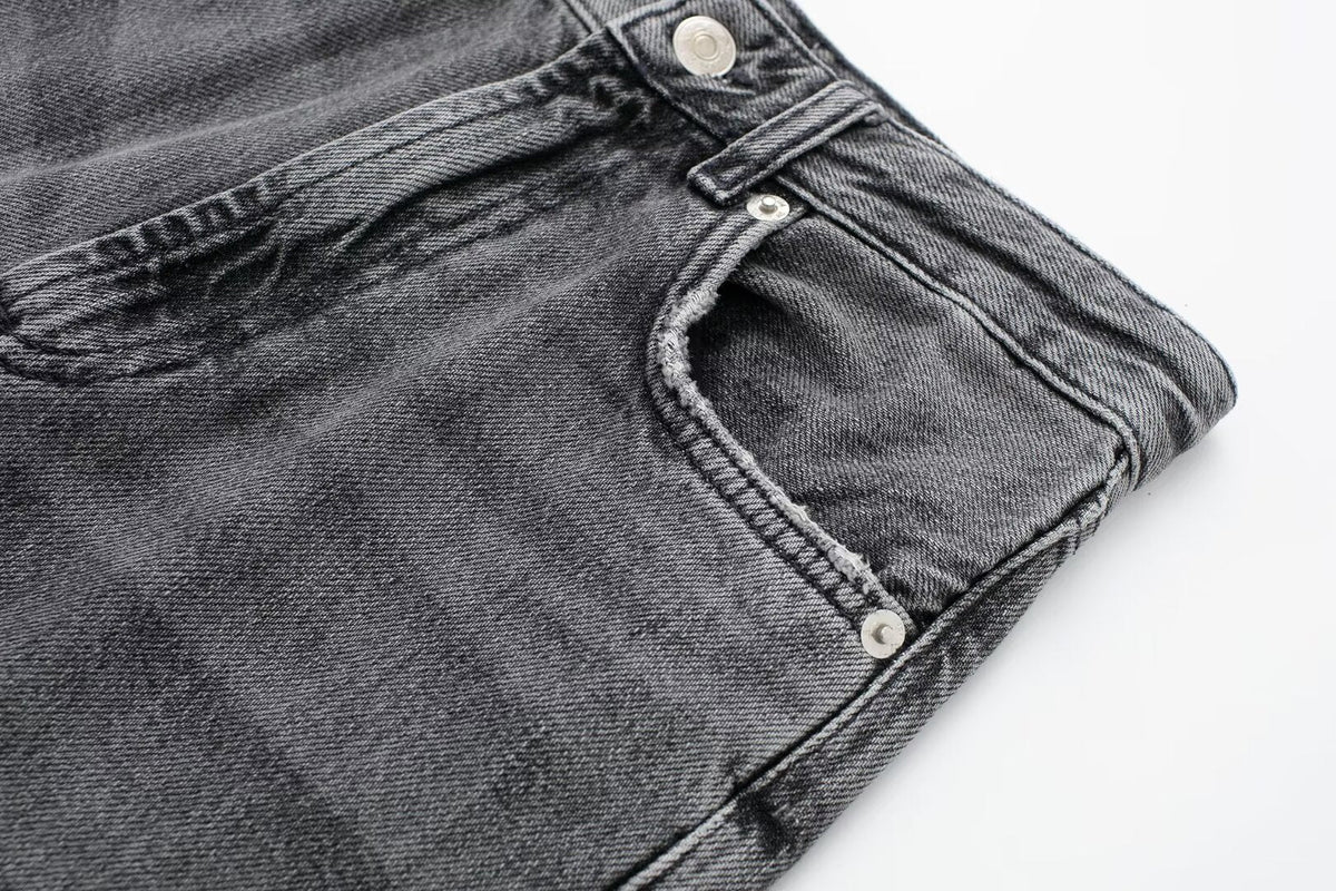 Vintage High Waist Wide Leg Jeans