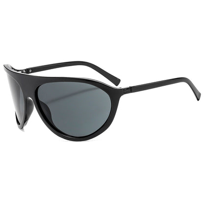 Trendy Women's Oversized Sunglasses Stylish Cat-Eye UV400 Protection