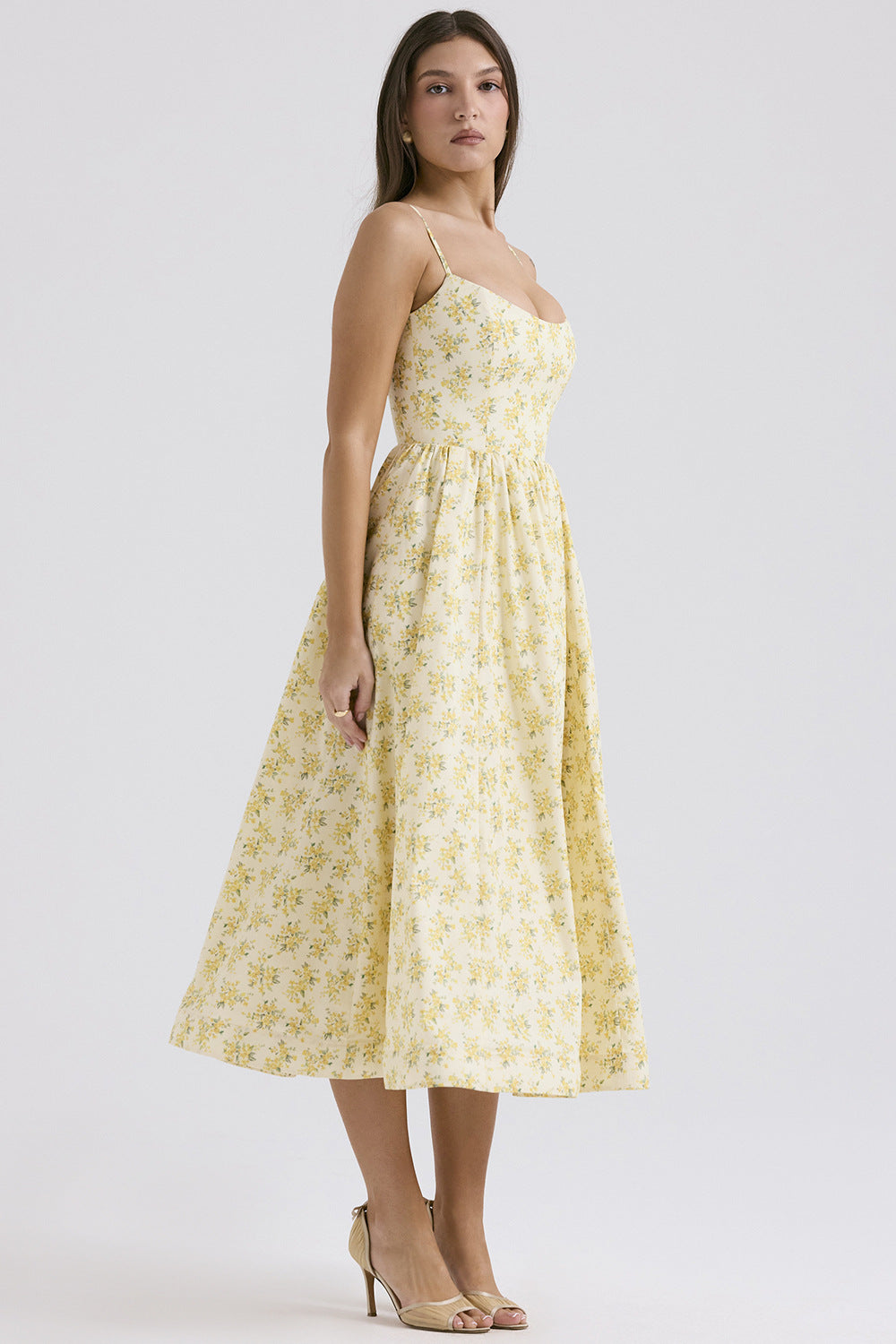 Sexy Slim A Line Spaghetti Dress