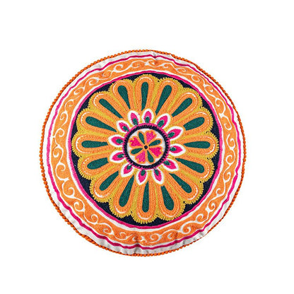 New Exotic Moroccan Style Cushion Cover Famous Family Style Round Cushion Cover Famous Hotel Model Room Pillow Cover
