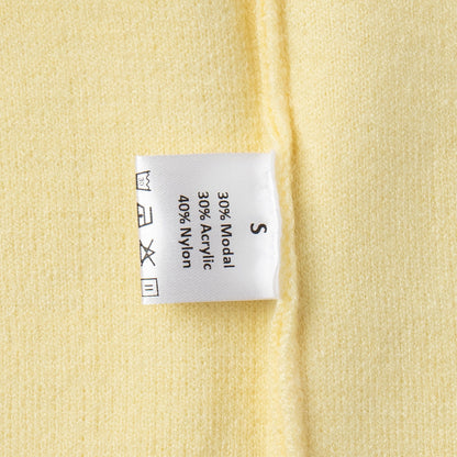 Letter Pattern Knitted Sweatshirt Casual Pullover for Women