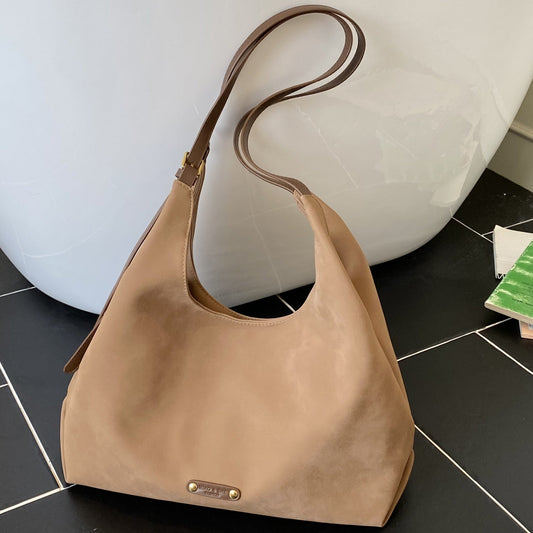 Fashionable Large Tote Bag For Women - Casual PU Shoulder Bag
