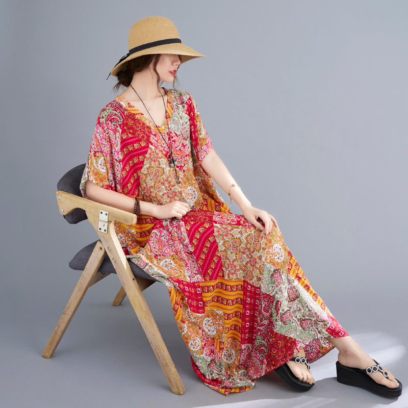 Women'S Clothing In Large Sizes, Plump And Slim, With A Belly Covering Temperament Dress