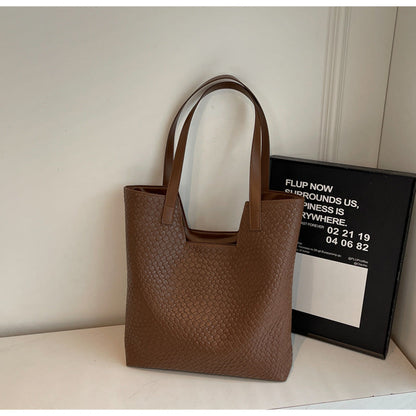 Large Capacity Woven Tote Bag for Women