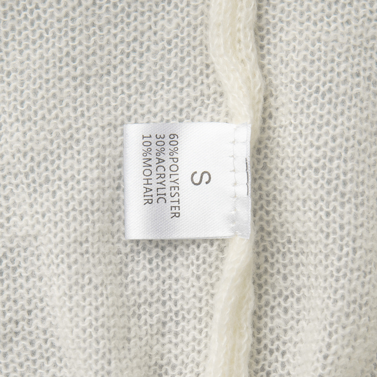 Knitted Polo Short Sleeve Sweater With Puff Sleeves
